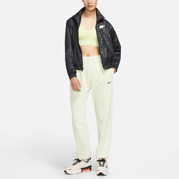 Куртка sportswear full print logo loose sports woven jacket black Nike, черный — фото 3