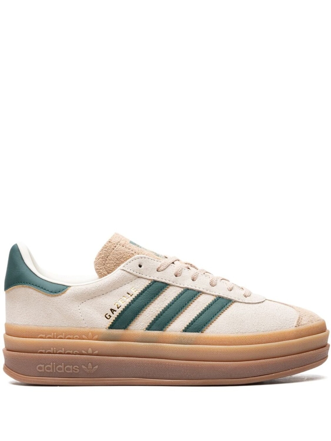 Кроссовки Gazelle Bold Adidas, бежевый