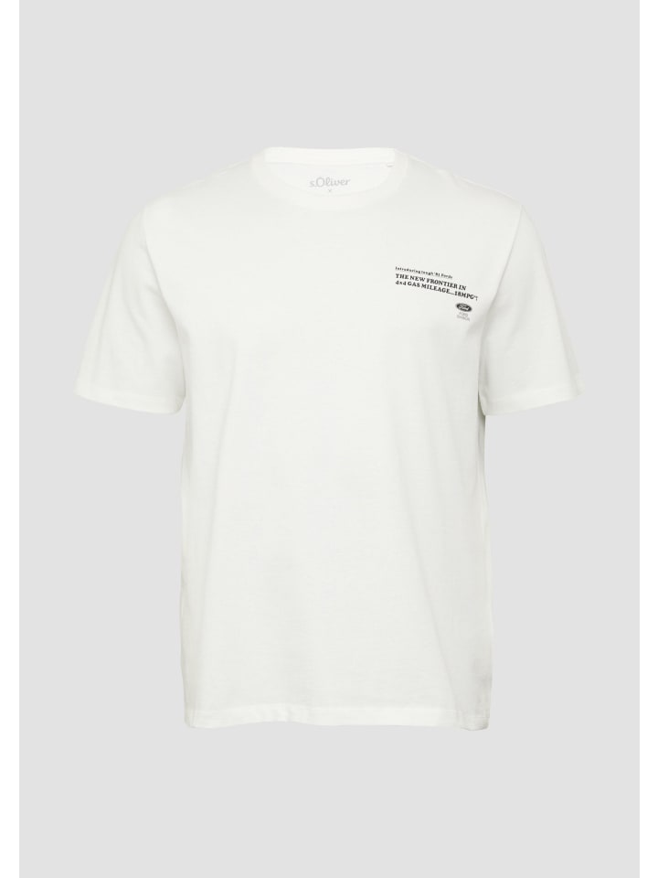 

Футболка в цвете 01D1_white s.Oliver, Белый, Футболка в цвете 01D1_white s.Oliver