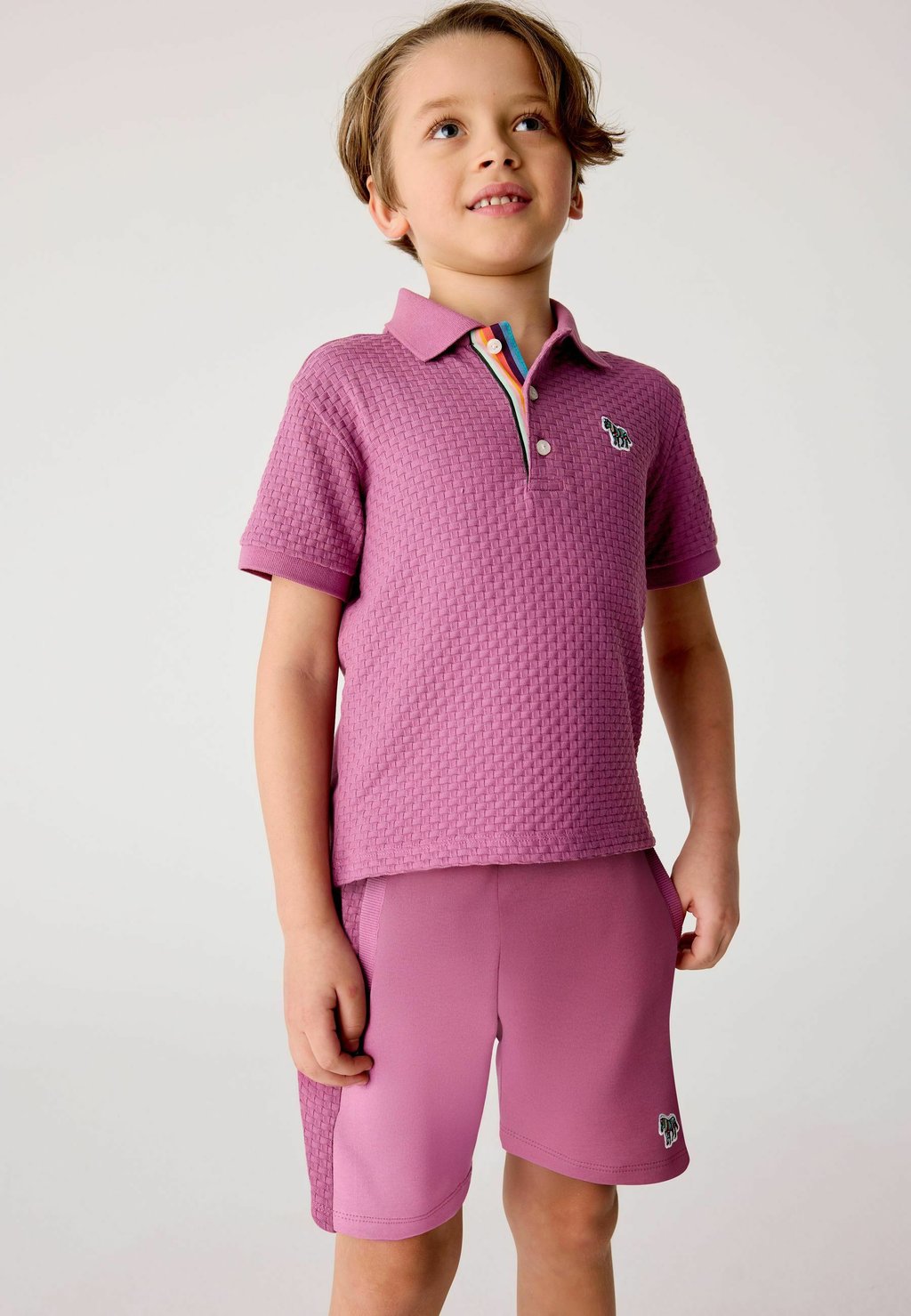 

Шорты REGULAR FIT Paul Smith Junior, розовый
