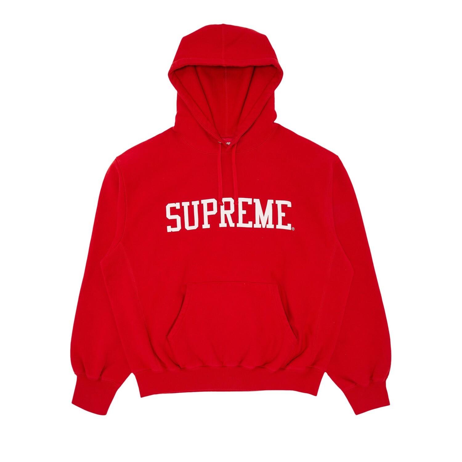 

Толстовка с капюшоном Supreme Varsity, цвет Красный