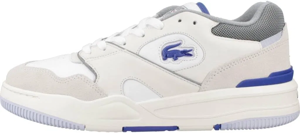Кроссовки Lacoste Lineshot 124 2 SMA для мужчин, низкие, Wht Lt Blu 1T3 — фото 2