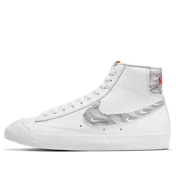 

Кроссовки blazer mid '77 'topography' Nike, белый