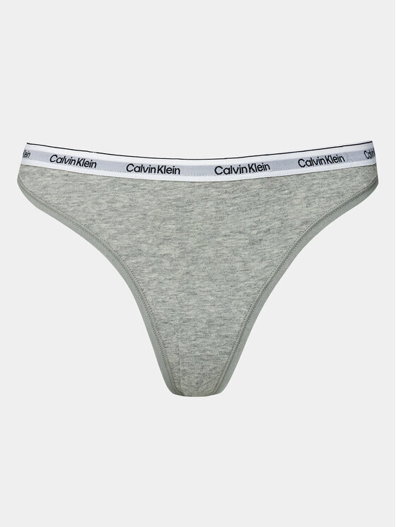 Струнная танга Calvin Klein, серый — фото 3