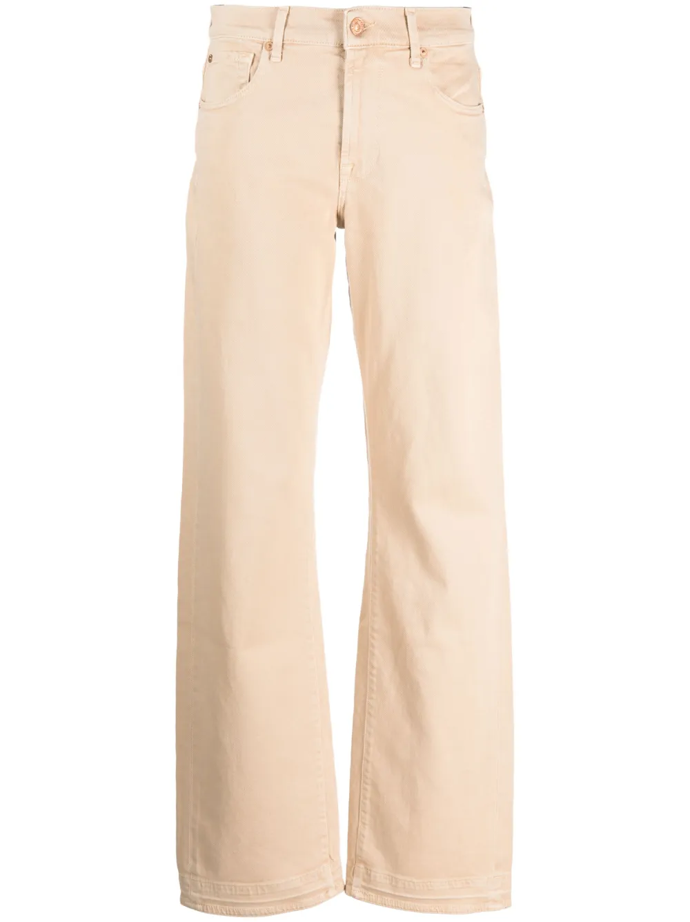 

Прямые джинсы Tess 7 For All Mankind, нейтральный