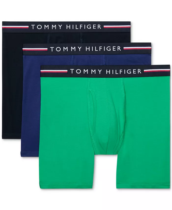 

Мужские боксеры All Day Comfort, 3 шт Tommy Hilfiger, зеленый