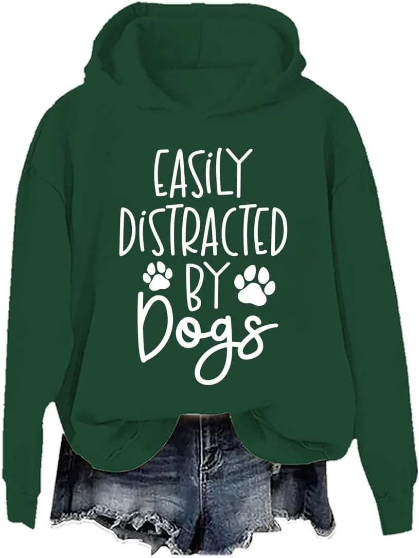 Толстовка Easily Distracted by Dogs — фото 4