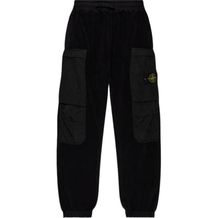 Обычные зауженные карго-штаны STONE ISLAND, Свинцово-серый — фото 2