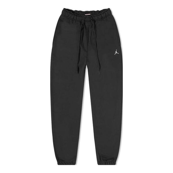 

Спортивные штаны Men's Air Jordan Essentials Solid Color Printing Logo Lacing Bundle Feet Sports Pants/Trousers/Joggers Black, черный