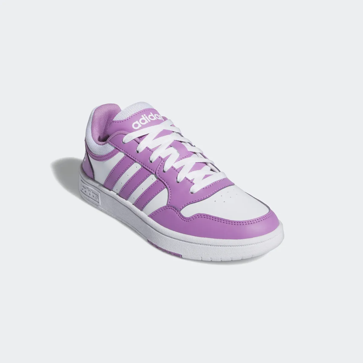 Спортивные кроссовки adidas "HOOPS 3.0 W" Adidas Sportswear, цвет Cloud White / Preloved Purple / Preloved Purple
