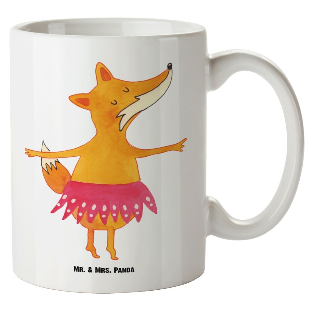 

Кружка Mr. & Mrs. Panda XL Fox Ballerina — белый — подарок, балет, большая кружка, приглашение, выступление, большая, чайная чашка XL, можно мыть в посудомоечной машине, кружка для танцев, кружка XL
