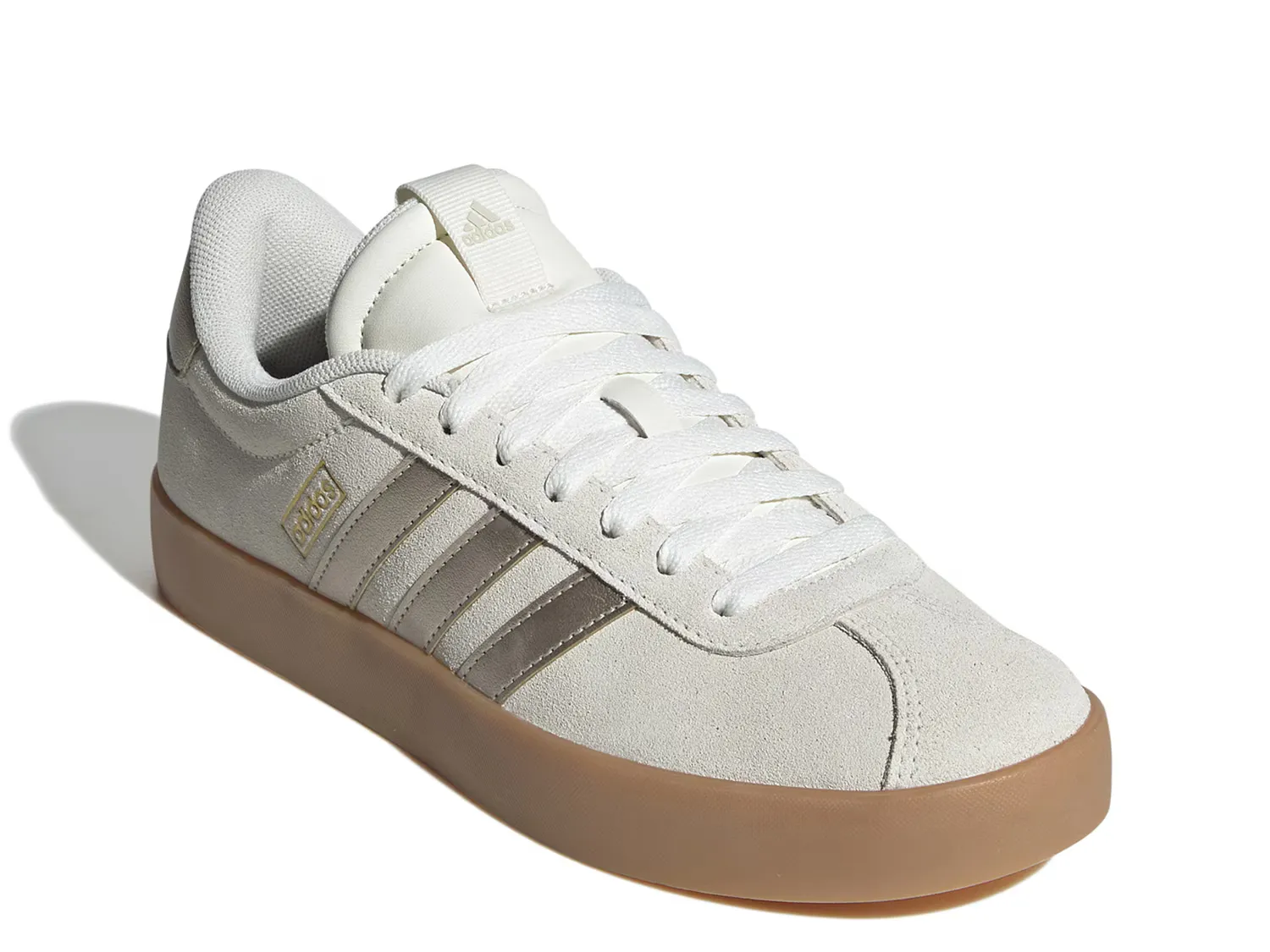 Кроссовки VL Court 3.0 Sneaker Adidas, бежевый/золотой/металлик