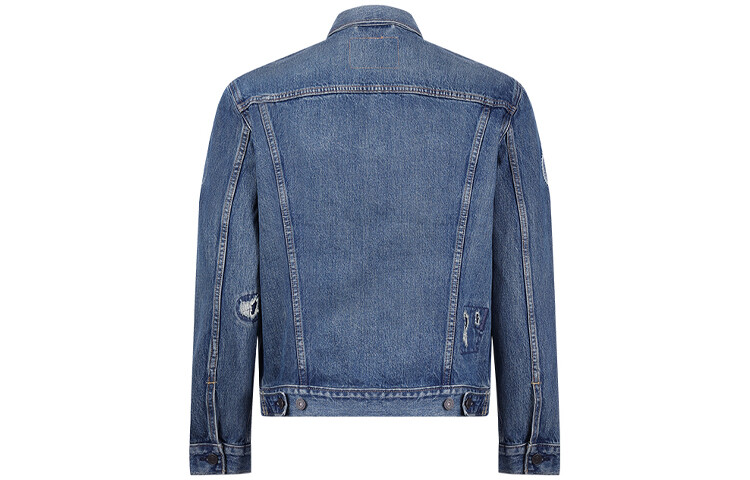 Куртка мужская джинсовая синяя Levi’S, синий — фото 2