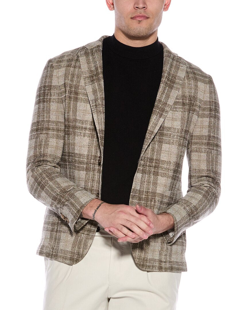 

BOSS Hugo Boss Slim Fit Блейзер, коричневый