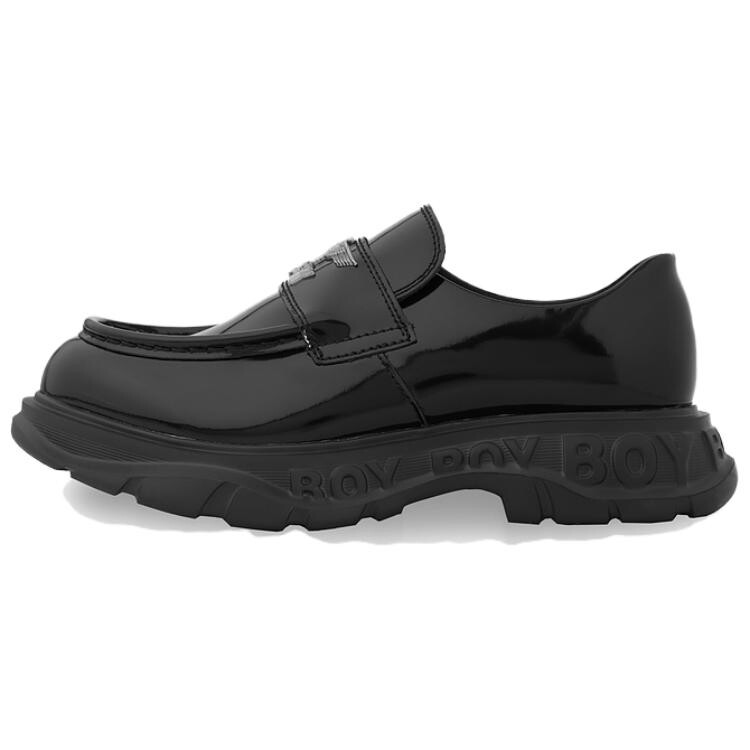 Лоферы женские черные Boy London