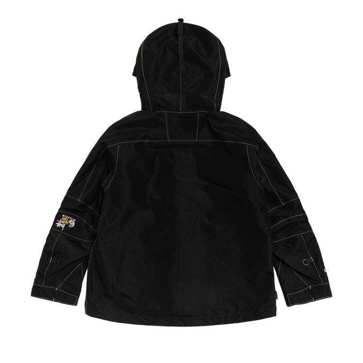 Пуховик Stussy x Mountain Hardwear Exposure GORE-TEX Jacket 'Black' — фото 2