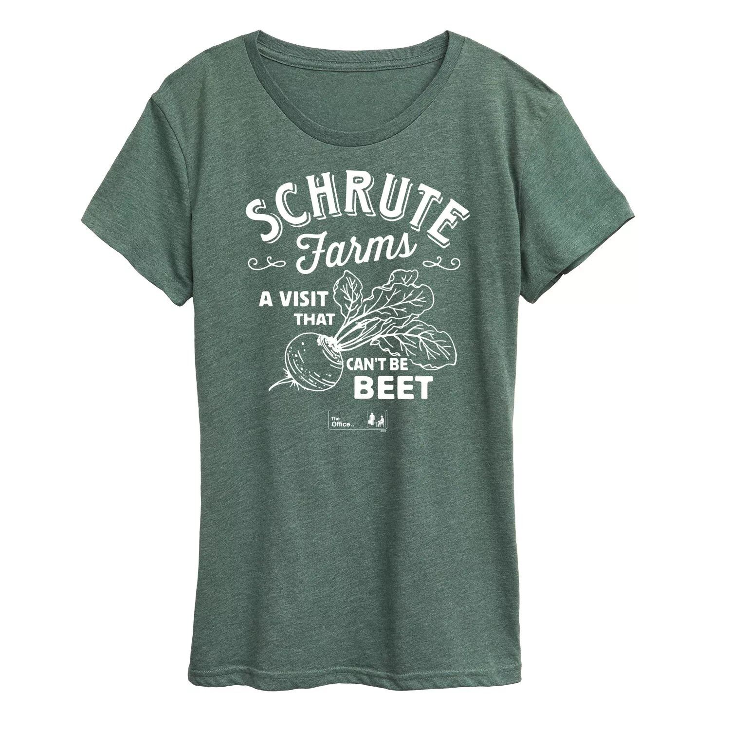 

Женская футболка с рисунком The Office Schrute Farms Licensed Character