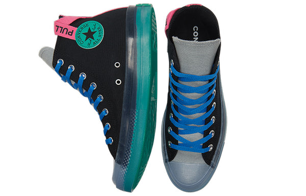 Кроссовки chuck taylor all star cx high 'digital terrain - black court green' Converse, черный — фото 4
