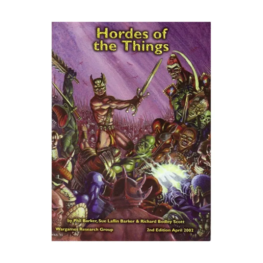 

Орды вещей (2-е издание), Historical Miniature Rules (Wargames Research Group)