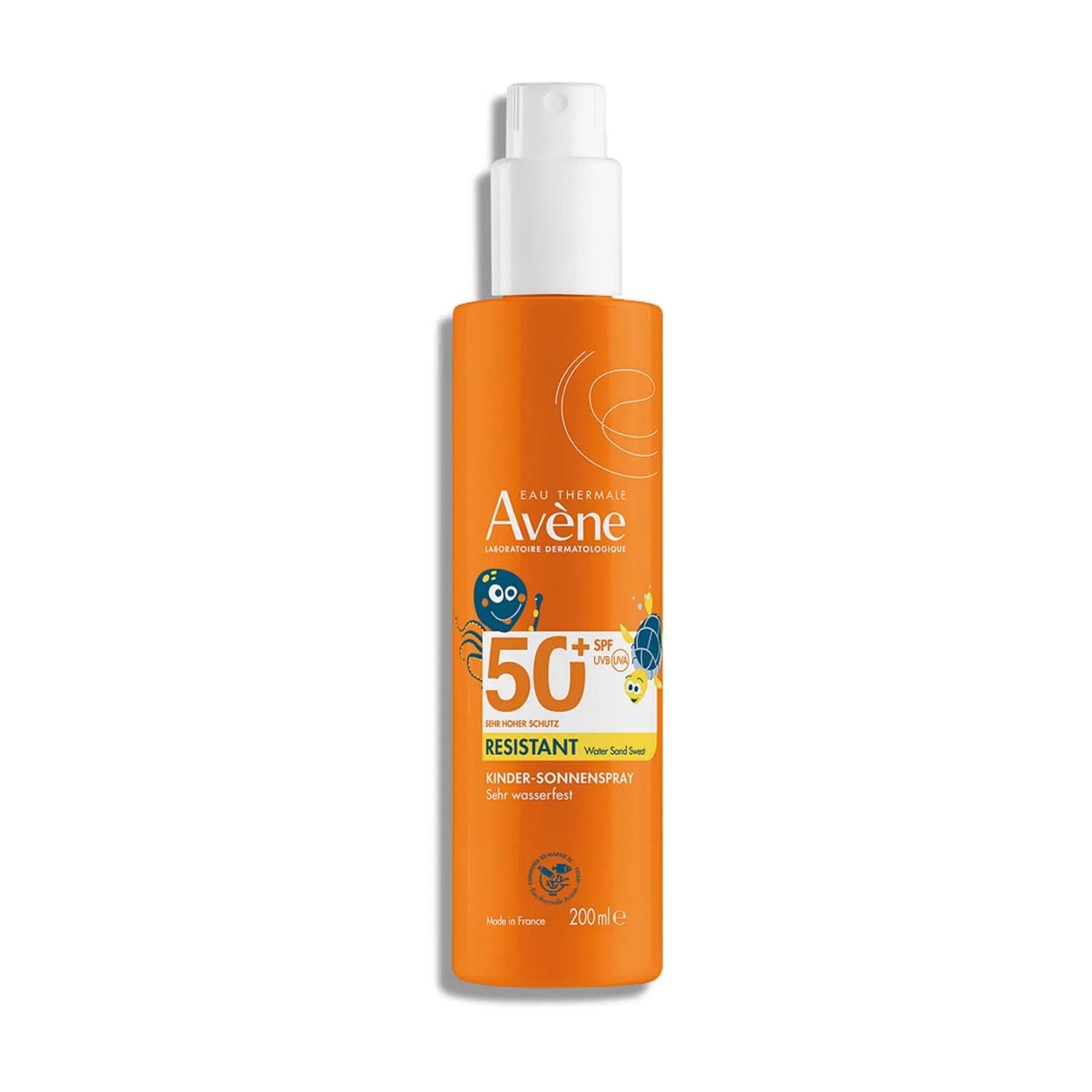 Детский солнцезащитный спрей AVÈNE Sun Care SPF 50+ Avene