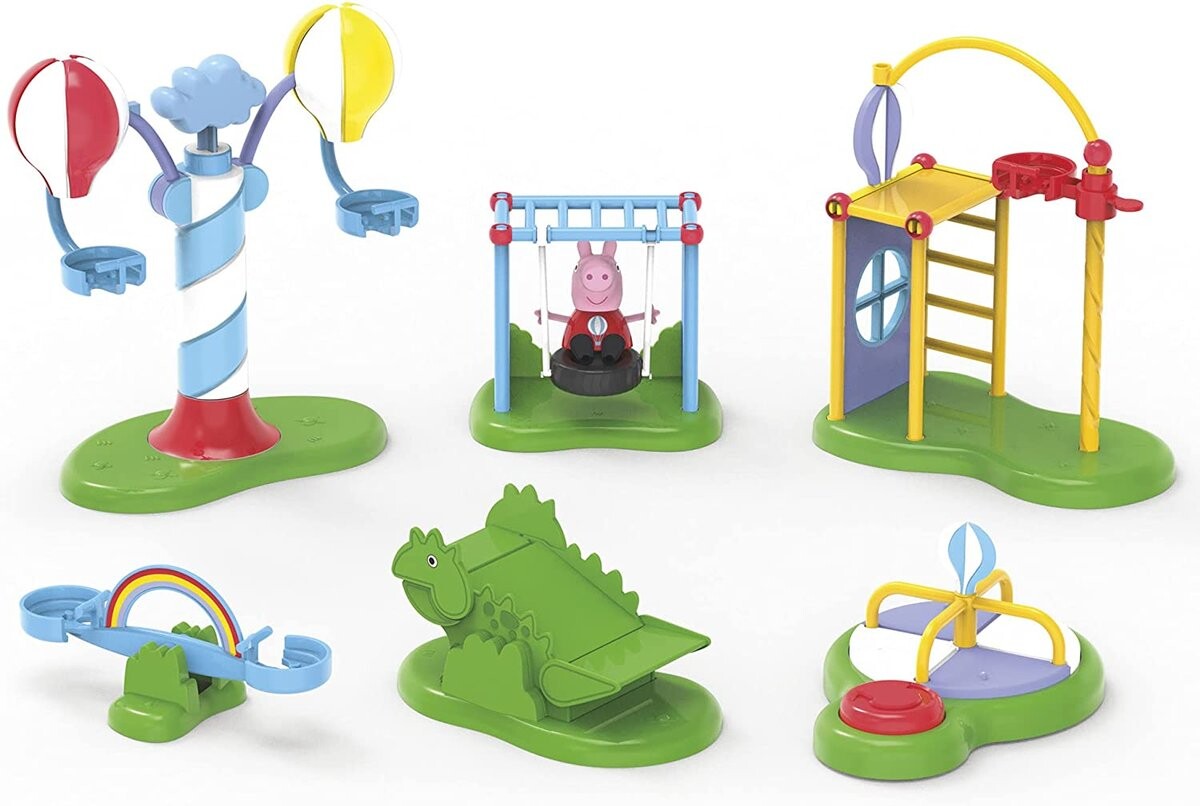 

Hasbro, Свинка Пеппа, Приключения в парке воздушных шаров + 1 фигурка, F2399
