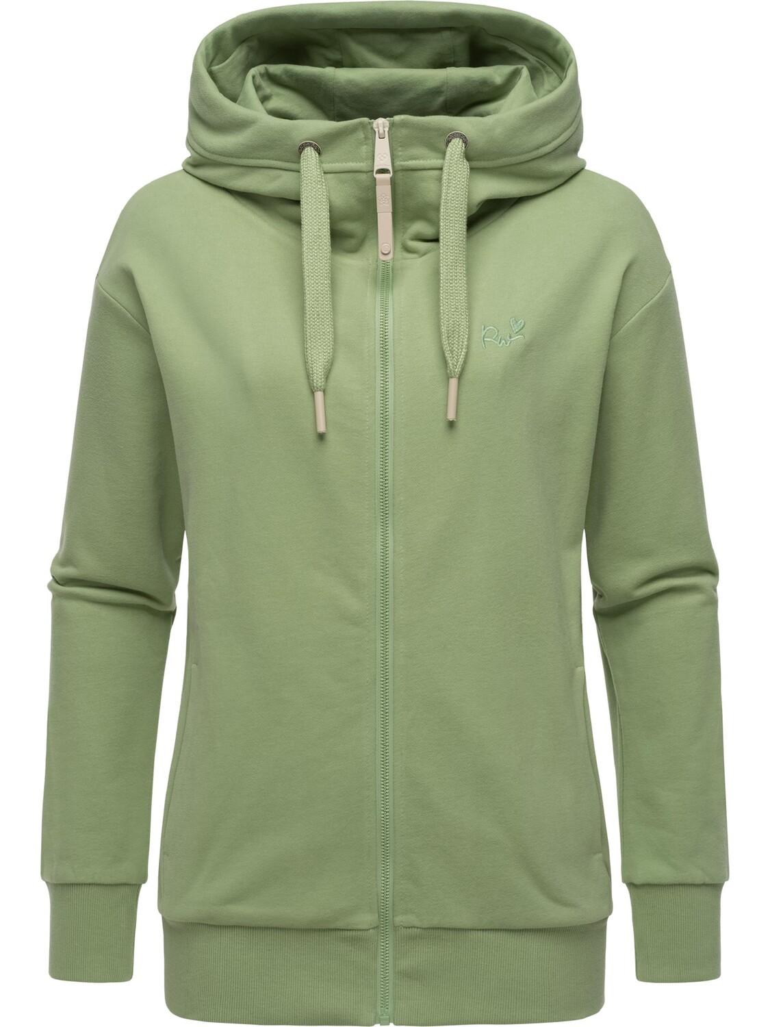 

Толстовка ragwear Yodis Zip, цвет Dusty Green