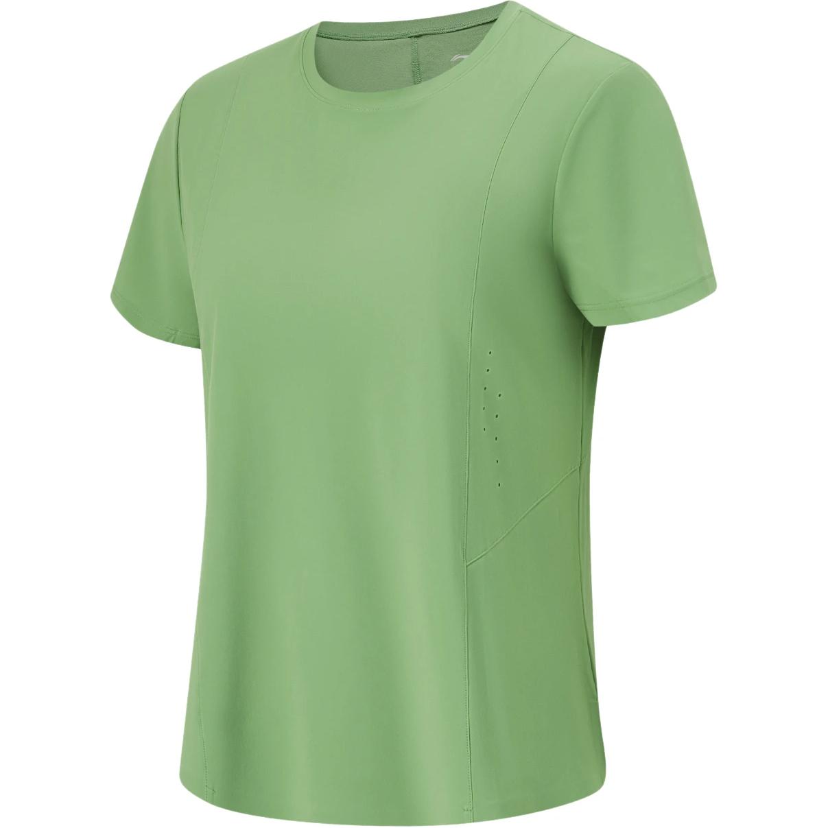 

LINING Футболка Fitness Series женская Stone Moss Green, Зеленый, LINING Футболка Fitness Series женская Stone Moss Green