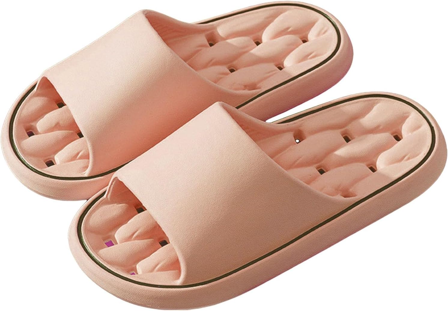 

Тапочки Cloud для женщин и мужчин, нескользящие, легкие, с мягкой подошвой, быстросохнущие, домашние тапочки Generic, розовый