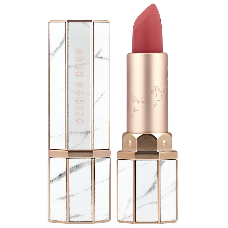 

Dear Dahlia, Lip Paradise, матовая помада без усилий, M113 Ashley, 3,2 г (0,11 унции)