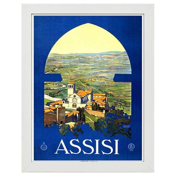 

Рамка для фотографий LegendArte Poster Assisi, белый