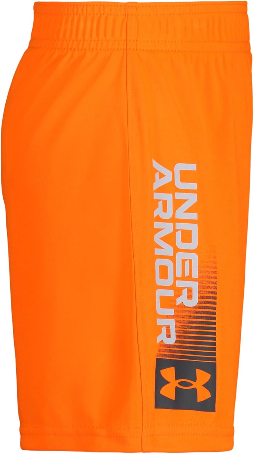Детские шорты Under Armour Prototype, эластичный пояс, мягкие и удобные., Blaze Orange — фото 2