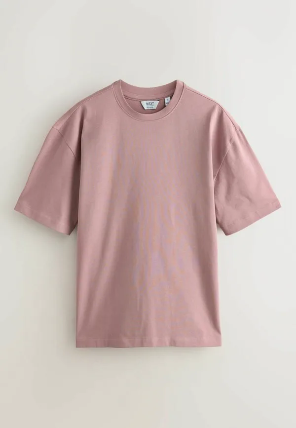 Комплект из 5 базовых футболок стандартного кроя Next, Pastels Green Blue Ecru Slate Pink — фото 3