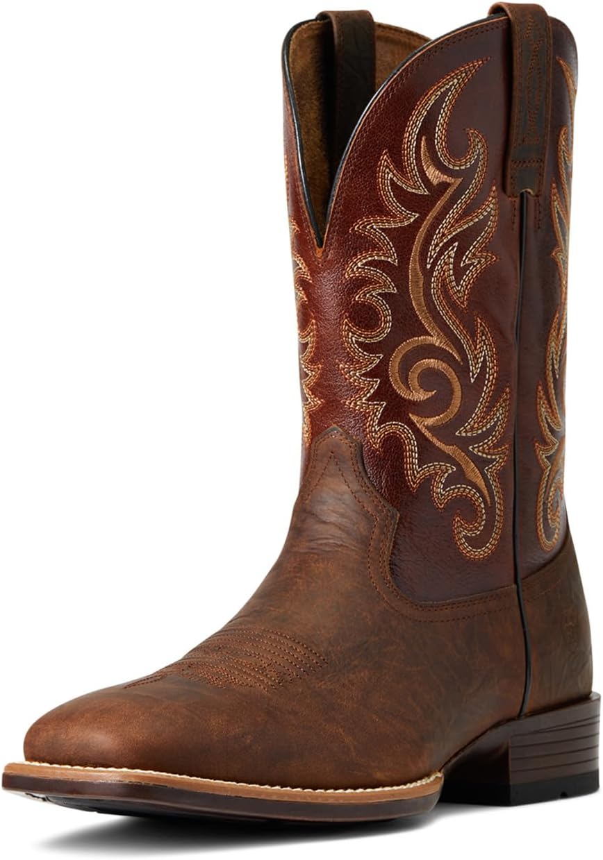 

Мужские вестерн-сапоги Ariat Lasco Ultra, Bar Top Brown/Barrel Brown