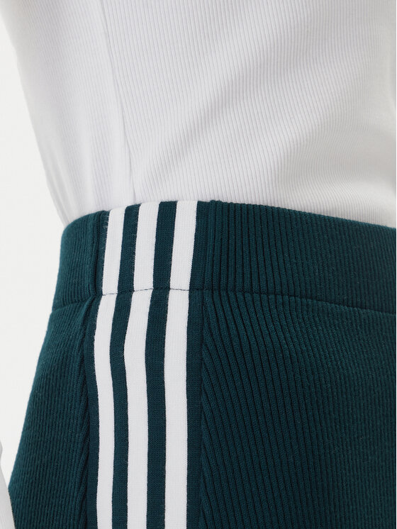 Юбка-карандаш regular fit adicolor Knit 3-Stripes JW2662 Adidas, зеленый — фото 3