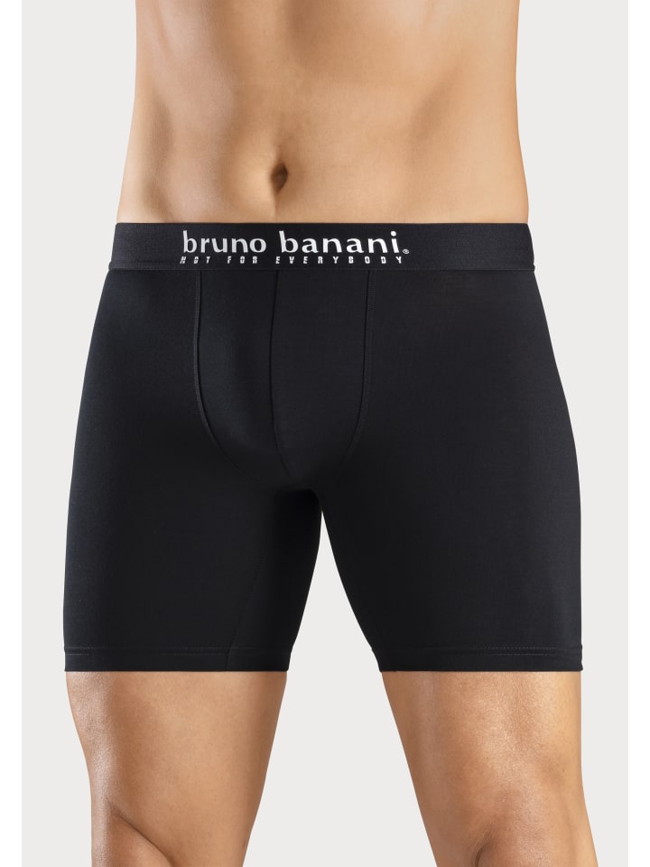 

Боксерские трусы Bruno Banani, цвет grau bedruckt/rot/grau/schwarz