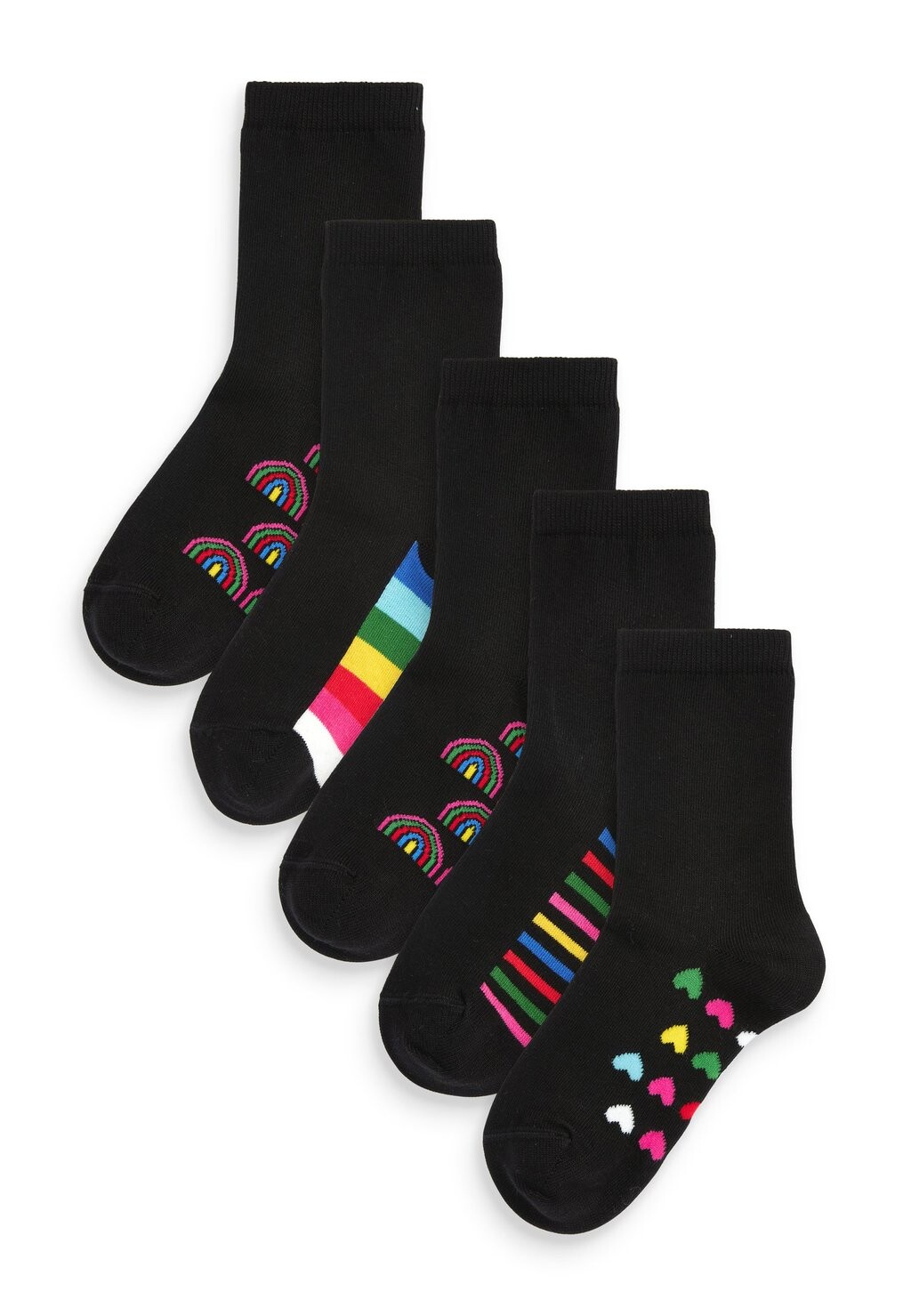 

Носки 5Pack Rich Next, цвет black rainbow