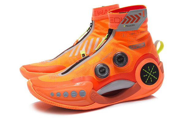Кроссовки way of wade 9 бесконечность Li-Ning, оранжевый — фото 3
