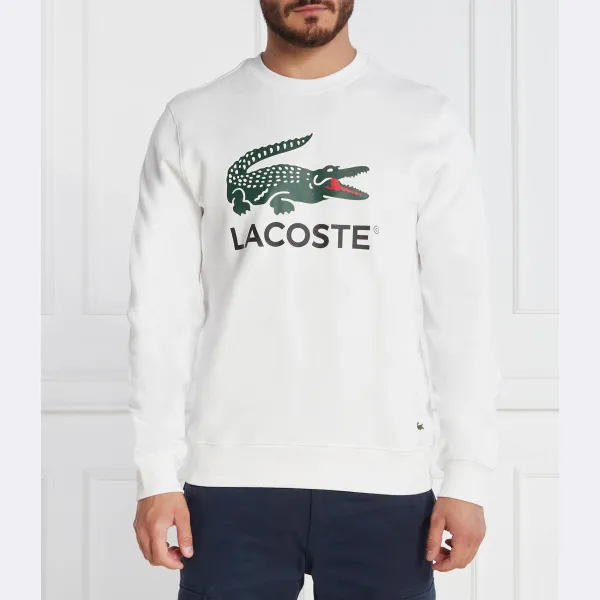 

Толстовка обычного кроя Lacoste, белый