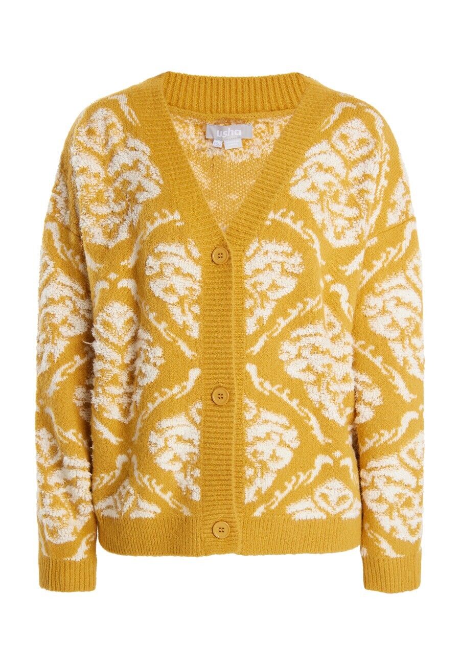 

Кардиган Usha Knit Cardigan, цвет Curry