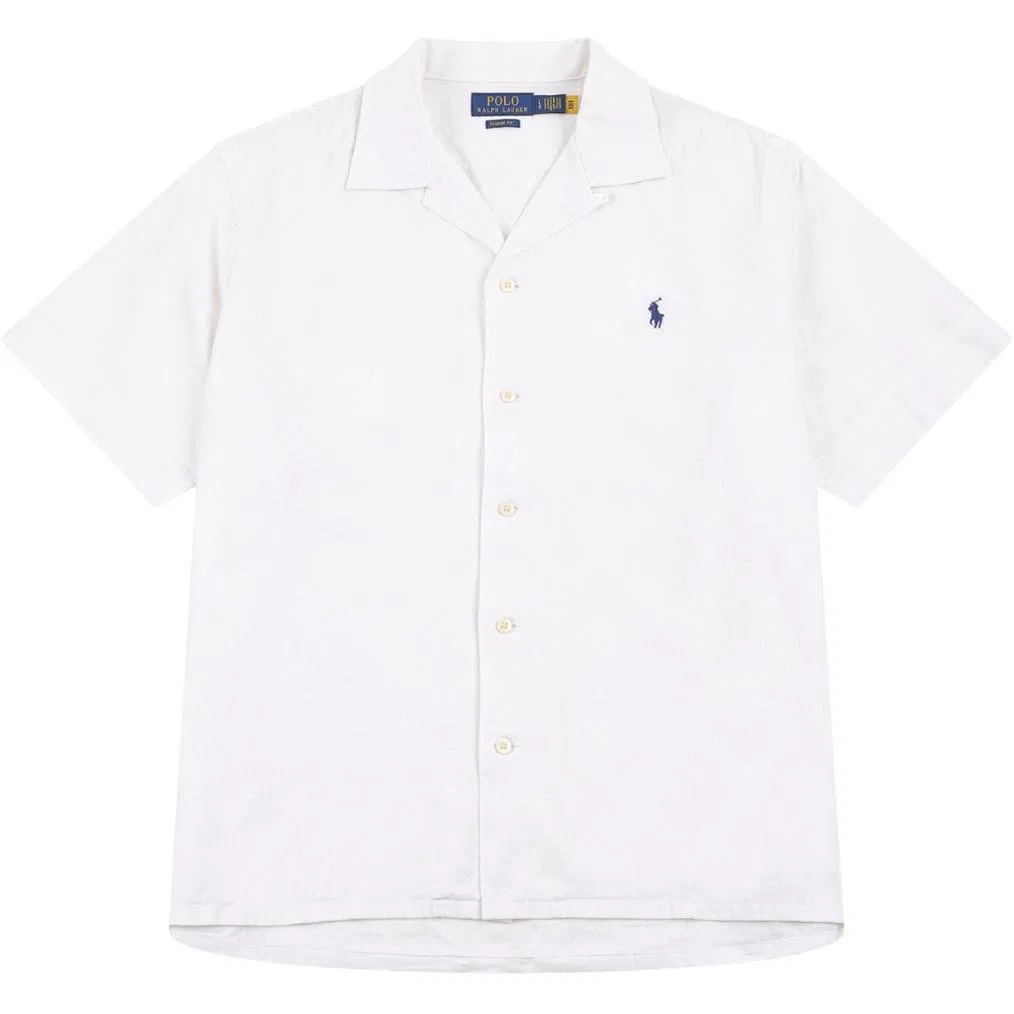 Рубашка с отложным воротником Polo Ralph Lauren белая