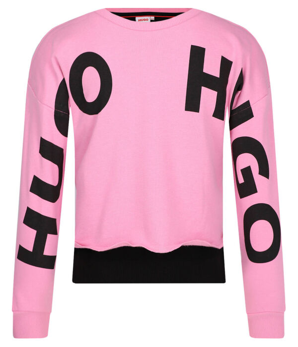 

Свитер Regular fit Hugo Kids, розовый