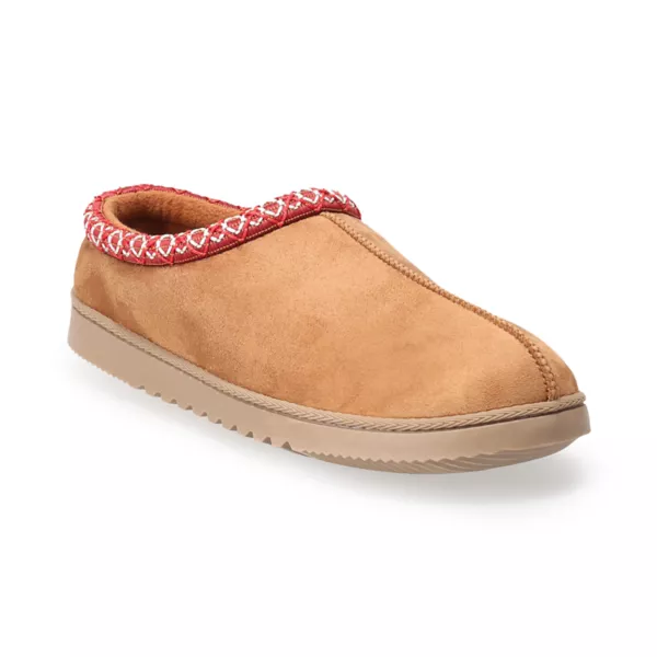 

Кожаные мужские клоги Finnegan с декоративной строчкой Sonoma Goods For Life, цвет chestnut