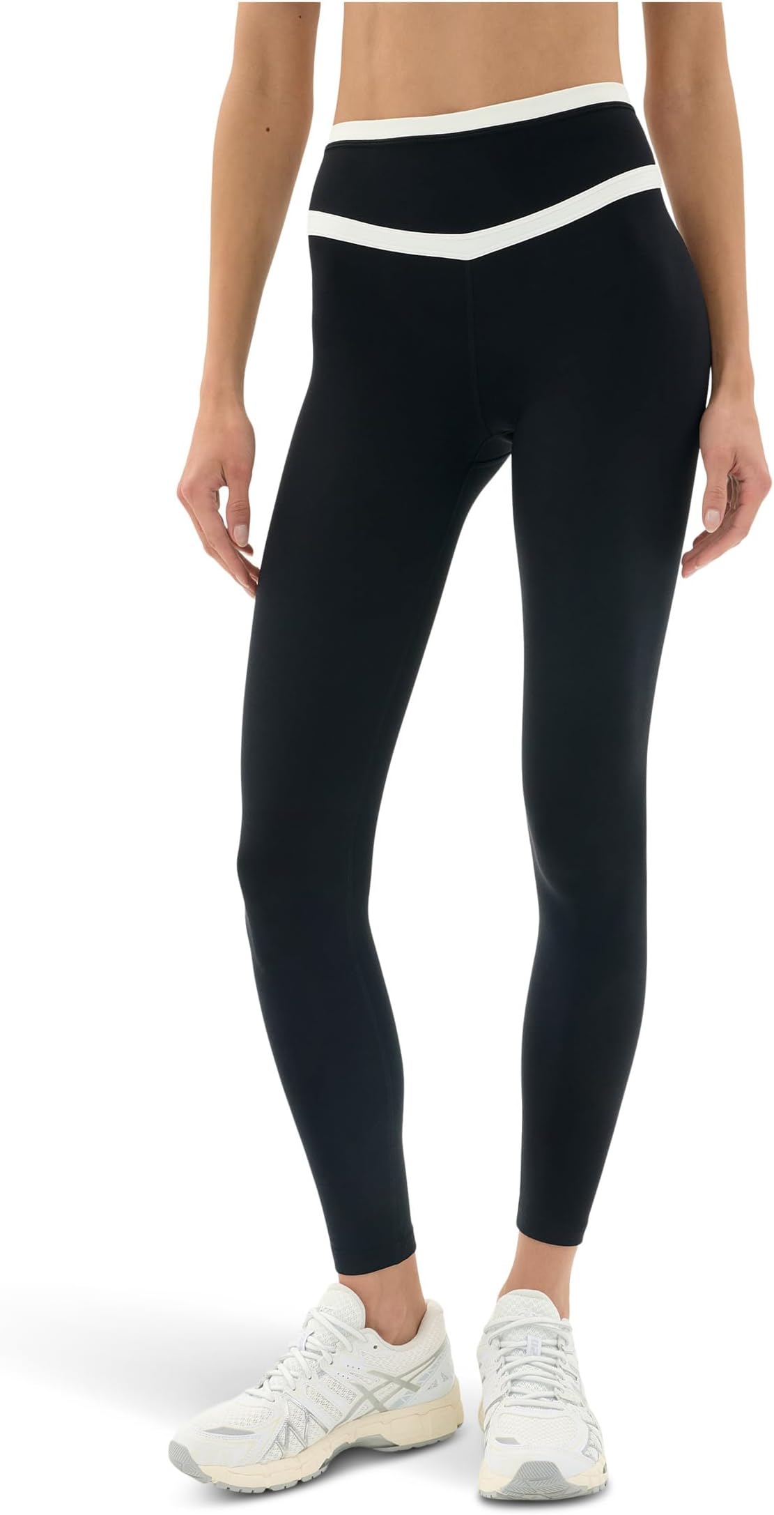 

Брюки Splits59 Mason High-Waist Rigor Full Length, черный/белый