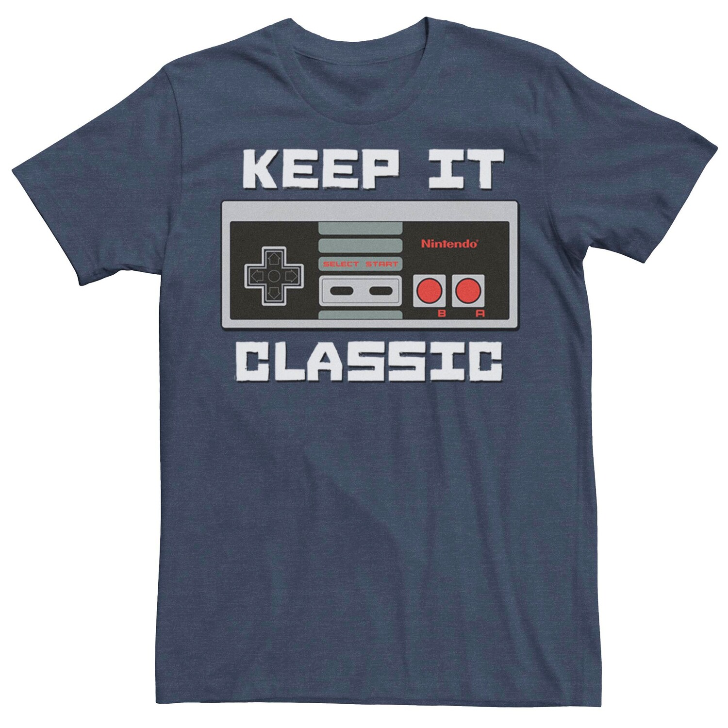 

Мужская классическая футболка Nintendo Keep It Licensed Character