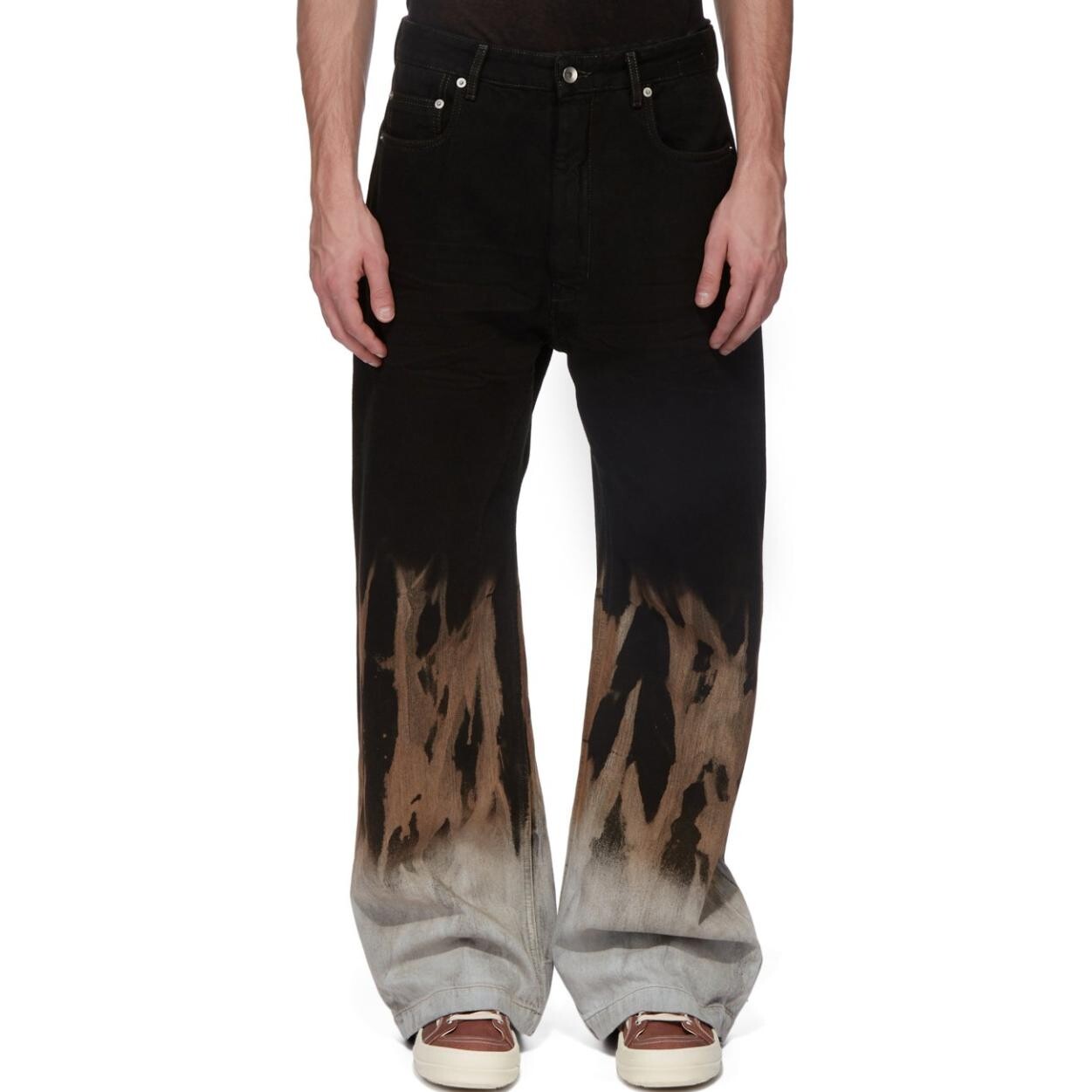 

Джинсы мужские черные Rick Owens Drkshdw, черный
