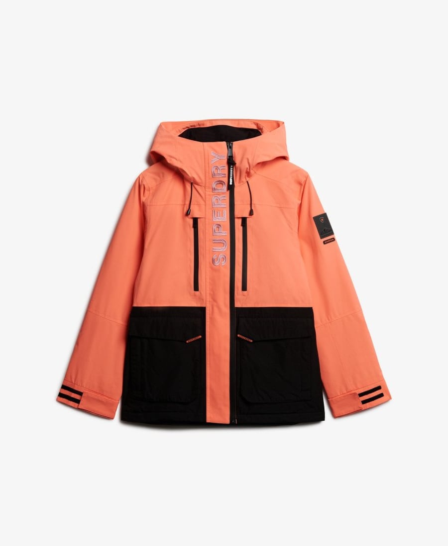 Спортивная куртка Superdry, коралловый/черный — фото 2