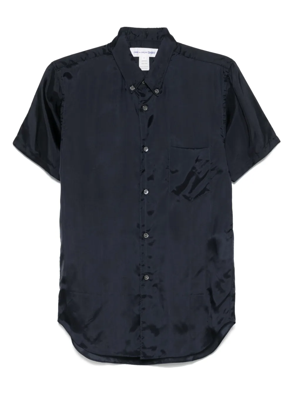 

Атласная рубашка Comme Des Garçons Shirt, синий