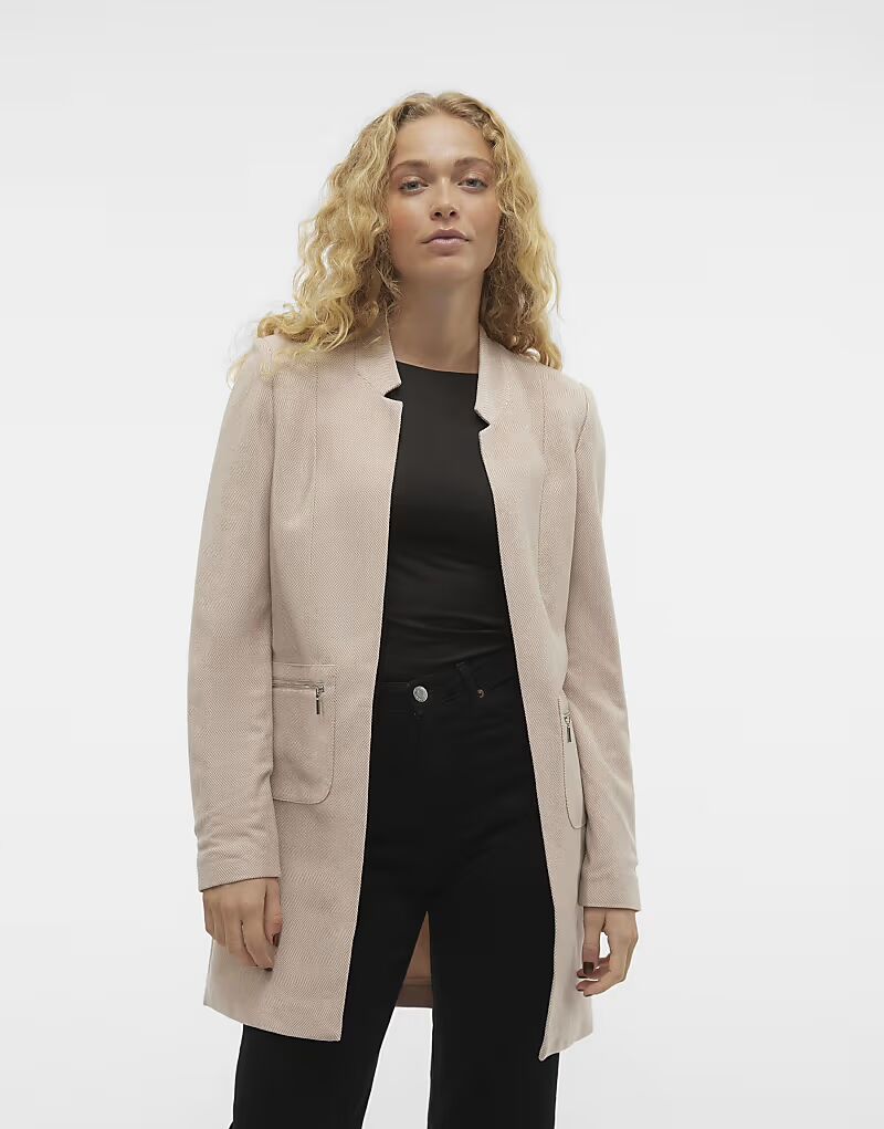 

Пиджак Vero Moda в цвете «туманная роза»