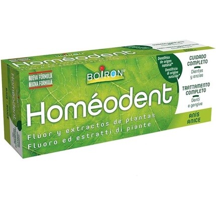 

Зубная паста Boiron Homeodent с анисом, новая формула, 75 мл