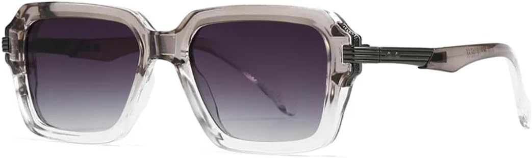 

Солнцезащитные очки с защитой UV400 | Двухцветные заклепки с градиентом | Для женщин и мужчин | Для занятий спортом на открытом воздухе и вождения DSVIGF, C5 Gray Gray